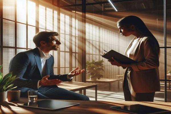 chefe-bravo-funcionario-escritorio